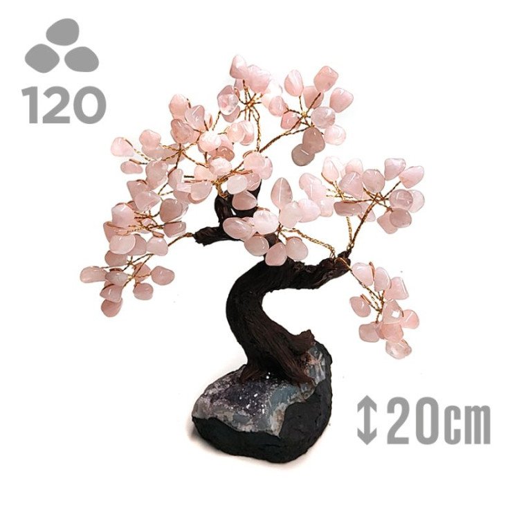 Árbol Grande Cuarzo Rosa
