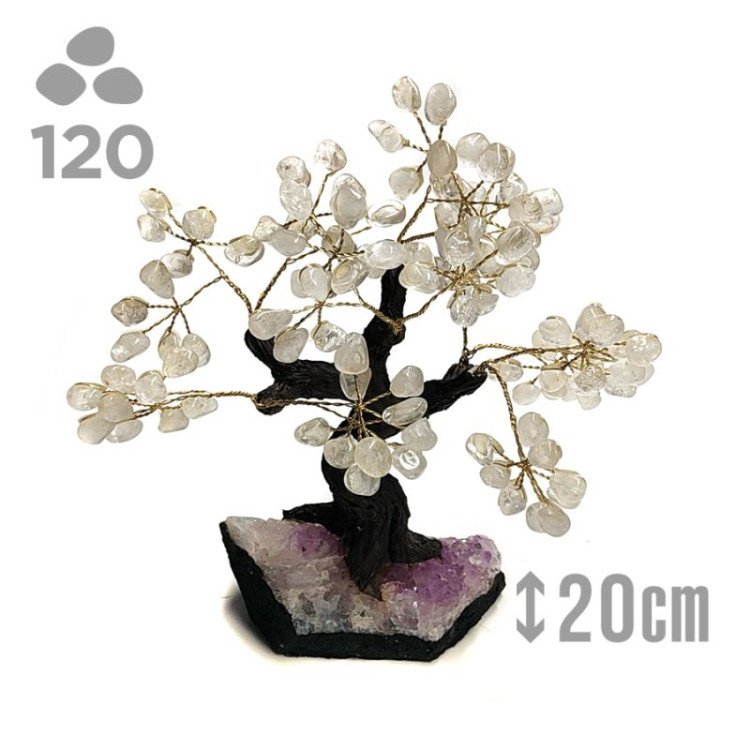 Árbol Grande Cuarzo blanco