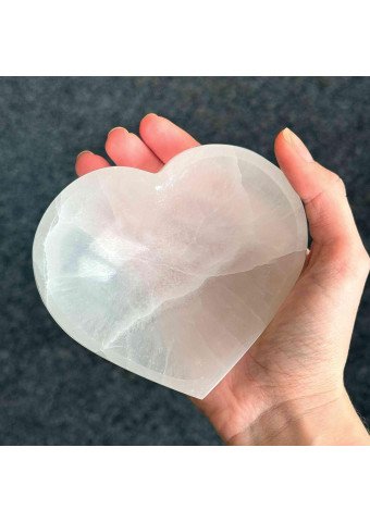Cuenco Corazón Selenita