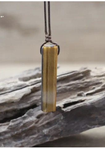 Collar Irregular Ojo de tigre