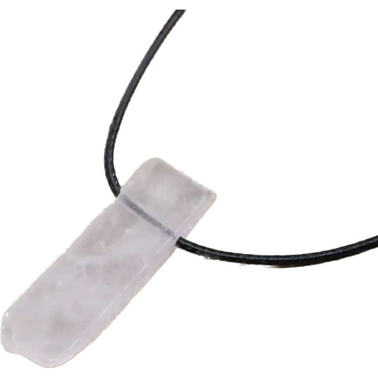 Collar Irregular Cuarzo Rosa