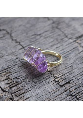 Anillo Amatista