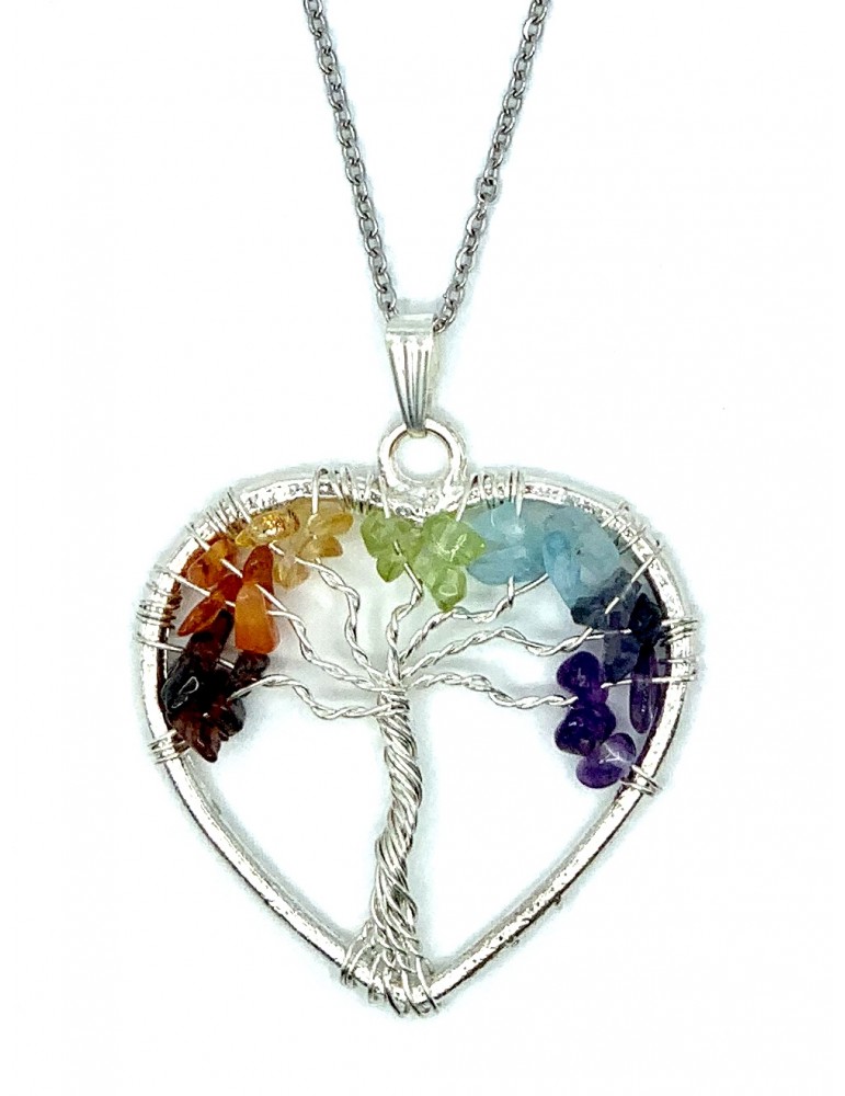 Collar Chakras Corazon