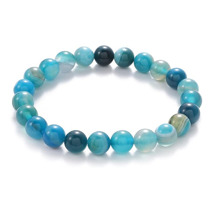 Pulsera Ágata Azul