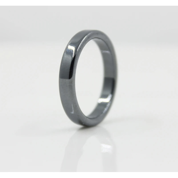 Anillo Hematites Plano