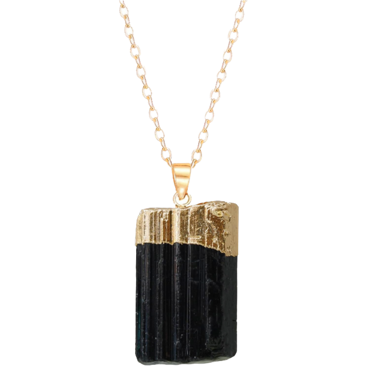 Collar Turmalina Negra
