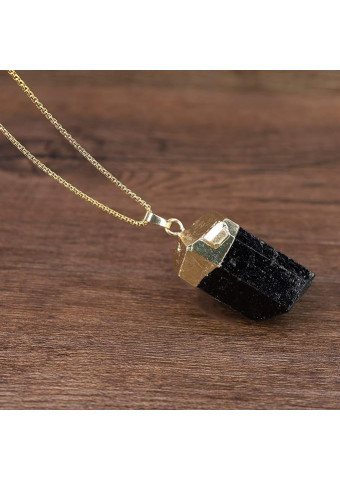 Collar Turmalina Negra