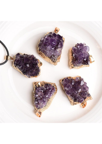 Collar Amatista druza