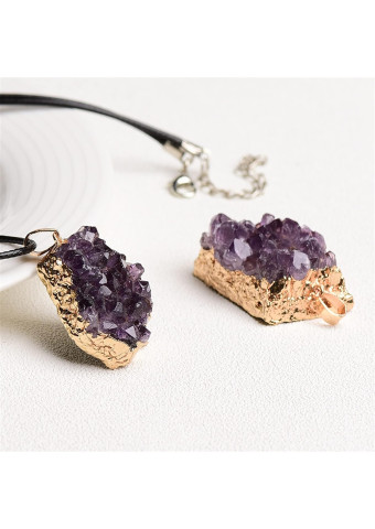 Collar Amatista druza