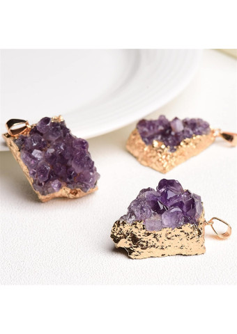 Collar Amatista druza