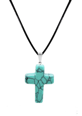 Collar Cruz Turquesa