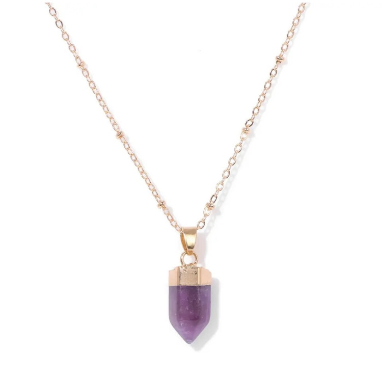 Collar Punta mini Amatista