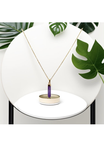 Collar Punta Amatista