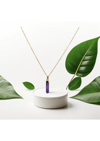 Collar Punta Amatista