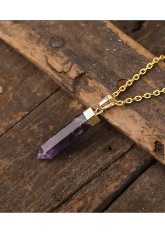 Collar Punta Amatista