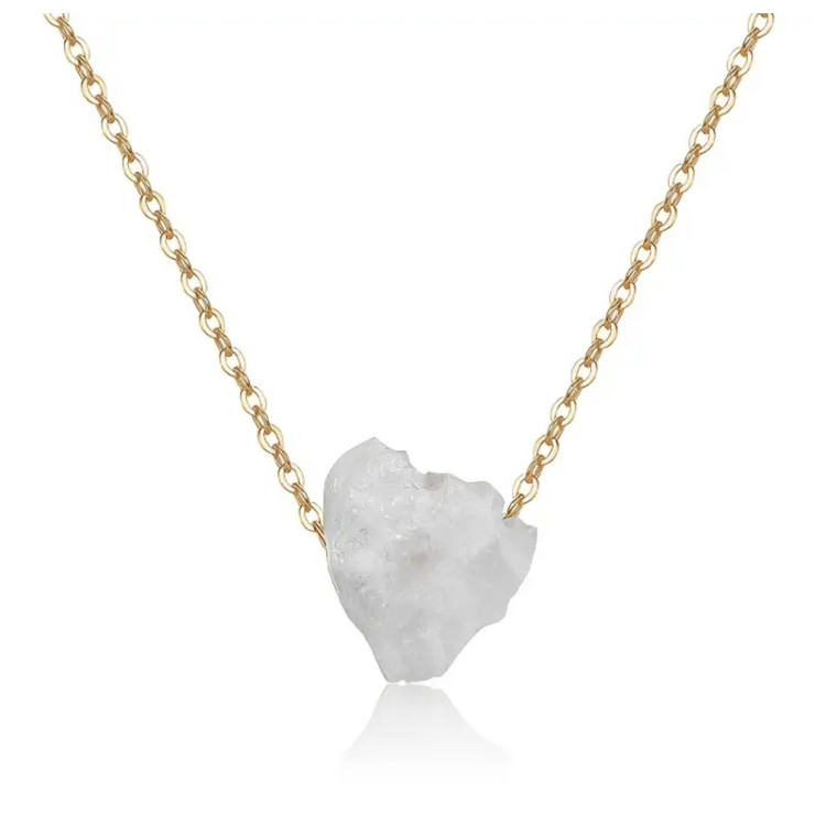 Collar Cuarzo Blanco