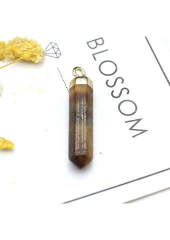 Collar Punta Ojo de Tigre