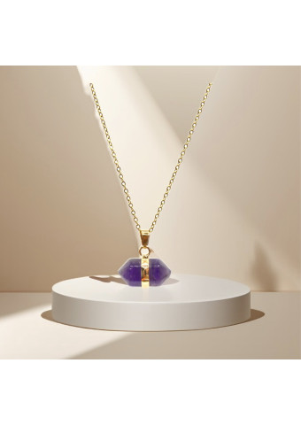 Collar Hexagonal Amatista