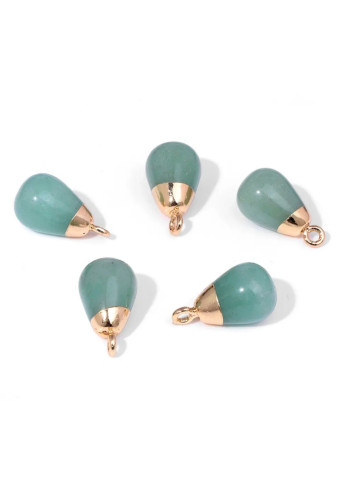 Collar Gota mini Aventurina Verde