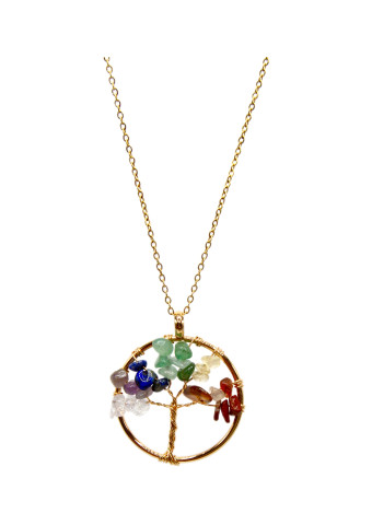 Collar Chakras Dorado