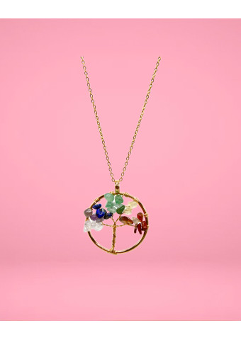 Collar Chakras Dorado