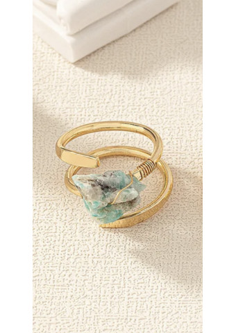 Anillo Aventurina Verde