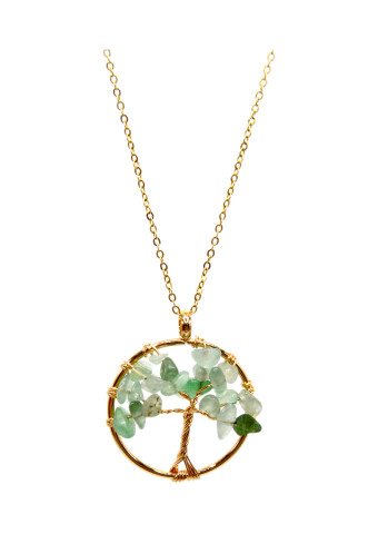 Collar Aventurina Verde Redondo