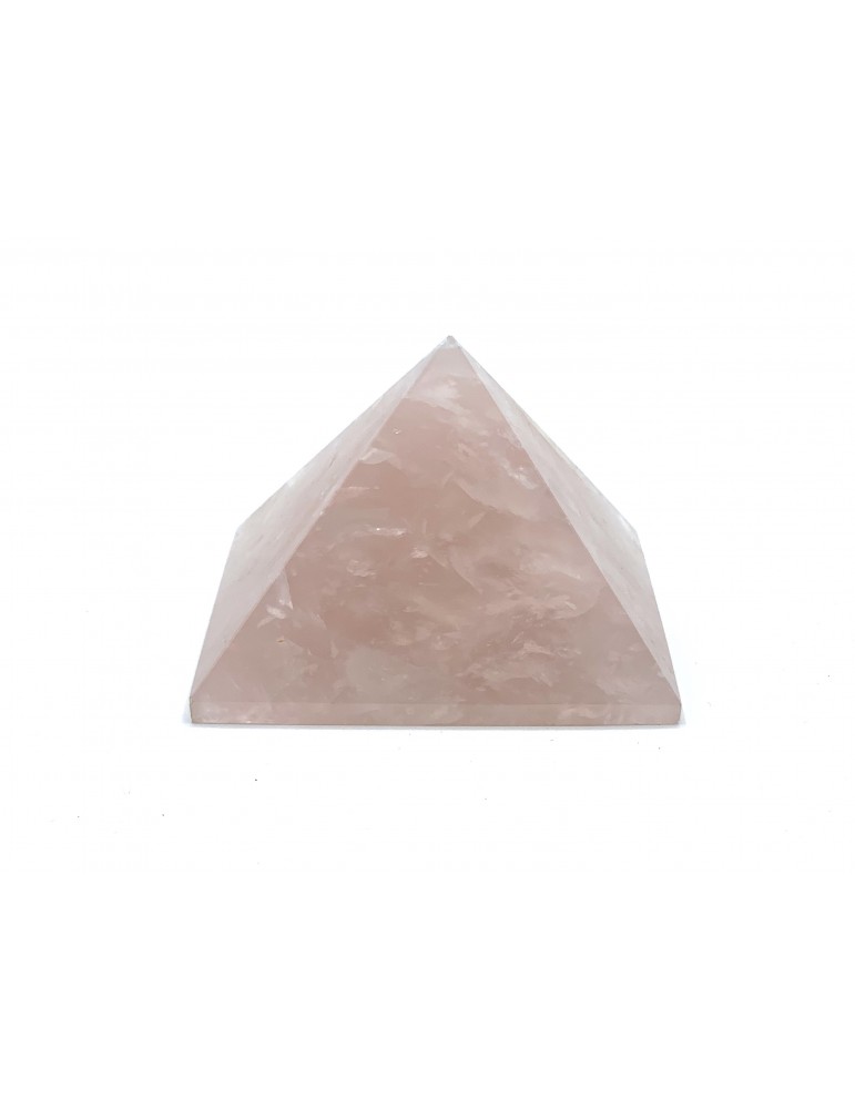 Pirámide Cuarzo rosa