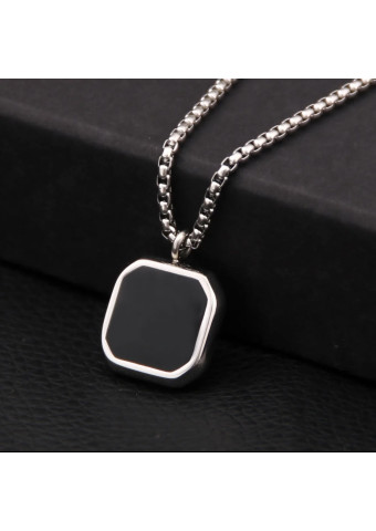 COLLAR OBSIDIANA NEGRA