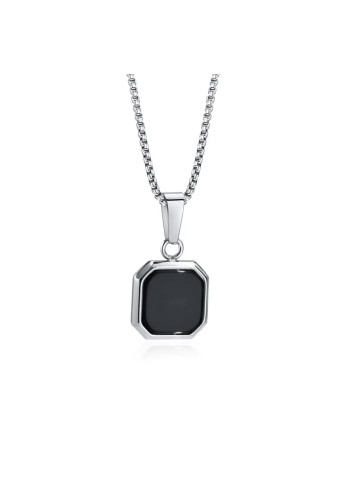 COLLAR OBSIDIANA NEGRA