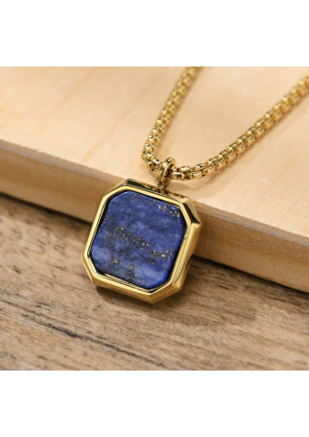 COLLAR LAPISLÁZULI GOLD