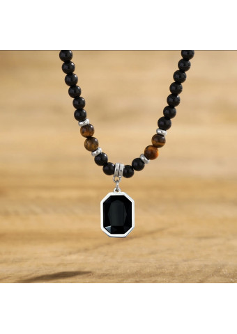 COLLAR ROUND OBSIDIANA