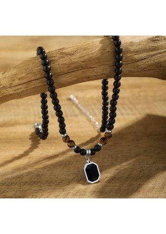 COLLAR ROUND OBSIDIANA