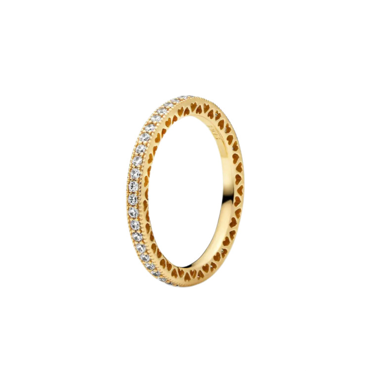 Anillo Corazones Gold