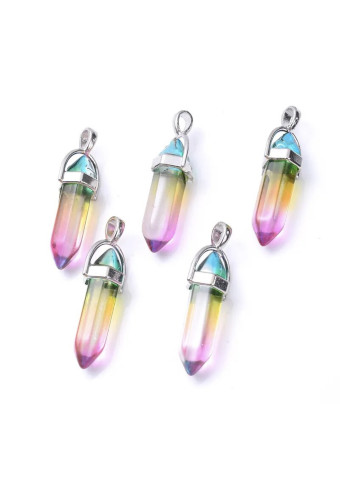 Collar Biterminado Cuarzo Aura