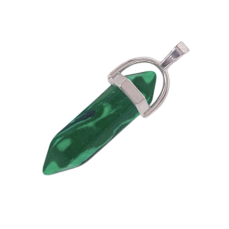 Colgante Biterminado Malaquita