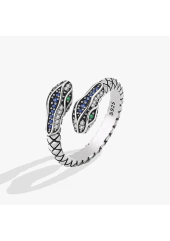 Anillo  Blue Snake