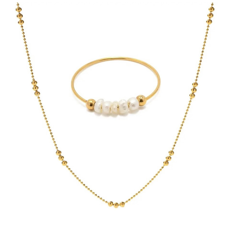 Conjunto de Collar y Anillo Conjunto de Collar y Anillo