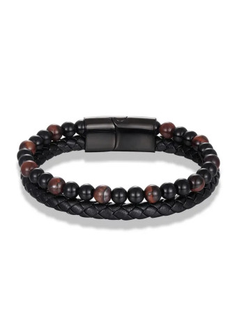 Pulsera leather Labradorita