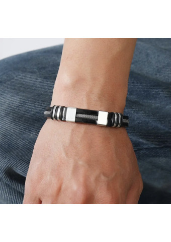 Pulsera black steel