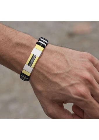 Pulsera black steel