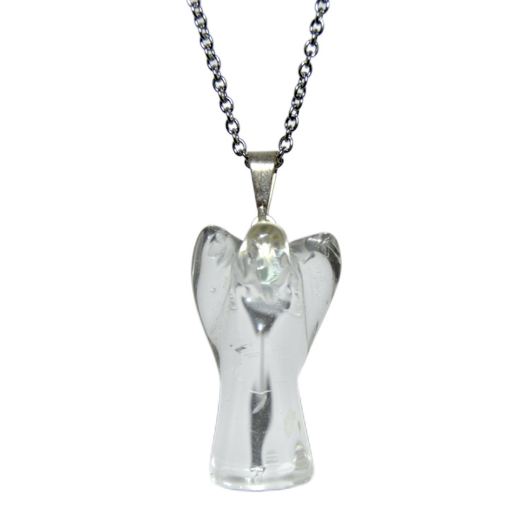 Collar Ángel Cuarzo Blanco