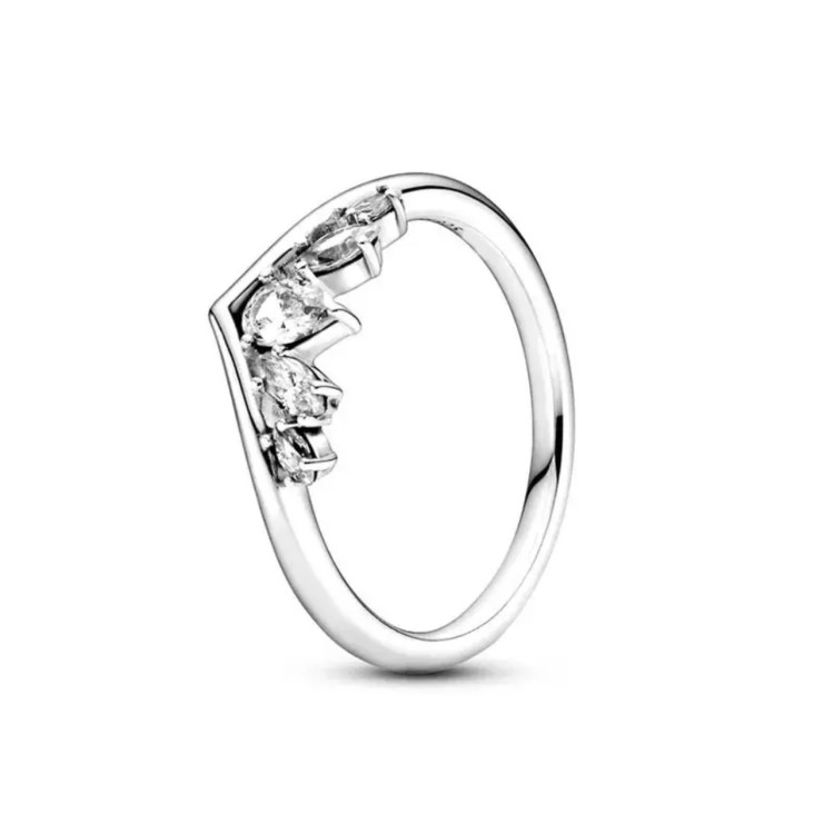 Anillo  silver tiara