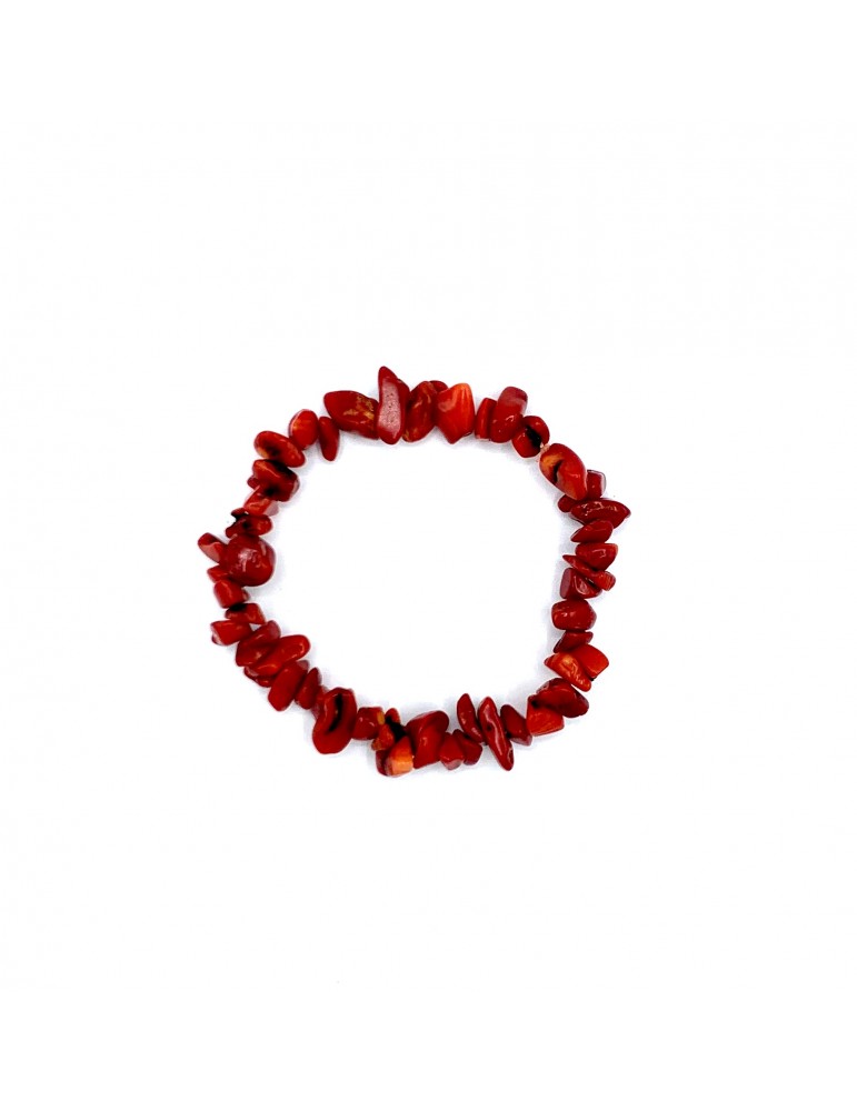Pulsera Coral Rojo