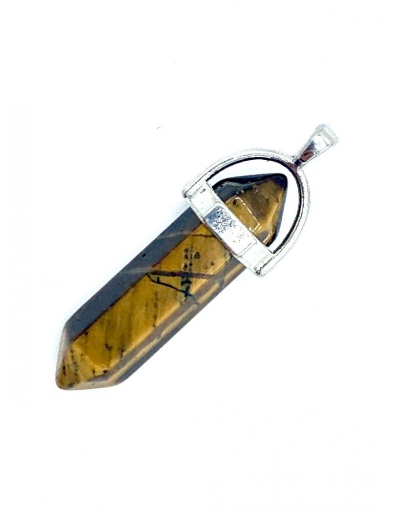 Colgante Biterminado Ojo de Tigre