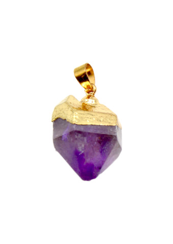 Collar Amatista punta natural