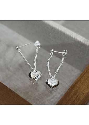 Pendientes Hanging Heart