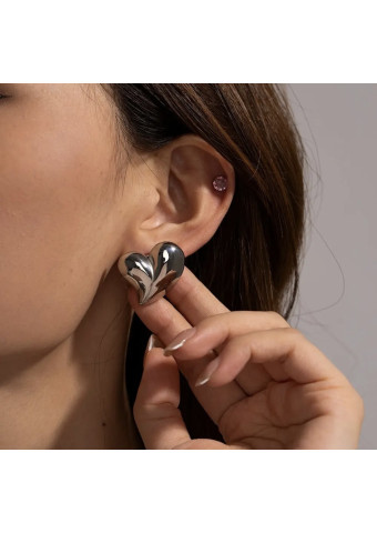 Pendientes Big Heart