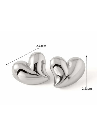 Pendientes Big Heart