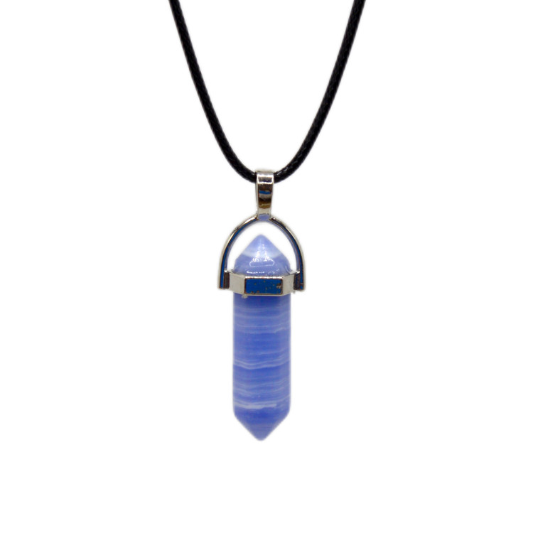 Collar Biterminado  Calcedonia